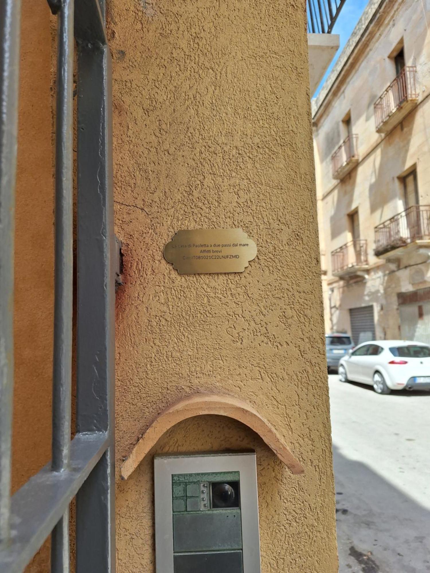 דירות טרפאני La Casa Di Paoletta A Due Passi Dal Mare מראה חיצוני תמונה
